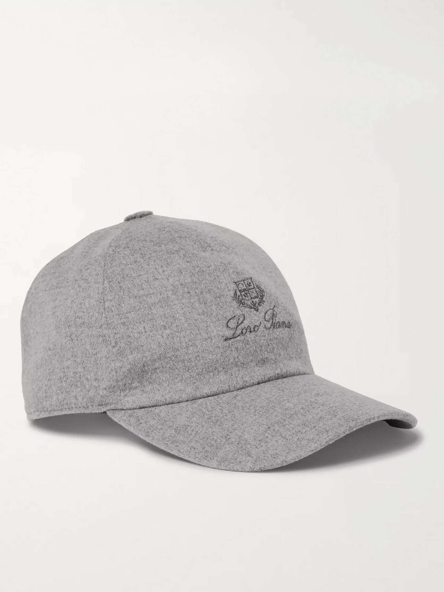 Logo-Embroidered Storm System® Baby Cashmere Baseball Cap - 1
