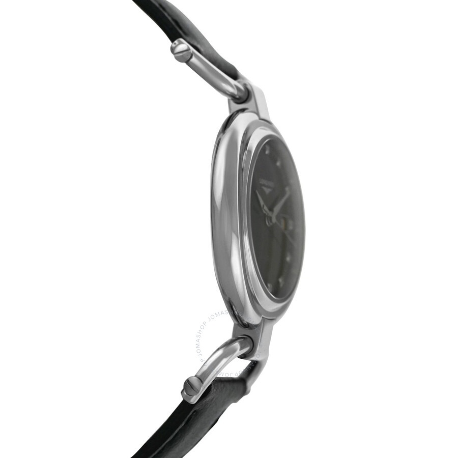 Pre-owned Longines Equestrian Diamond Black Dial Ladies Watch L6.131.4.57.0 - 2