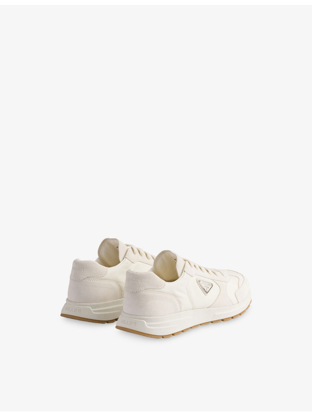 Prax Suede and Woven Trainers - 5