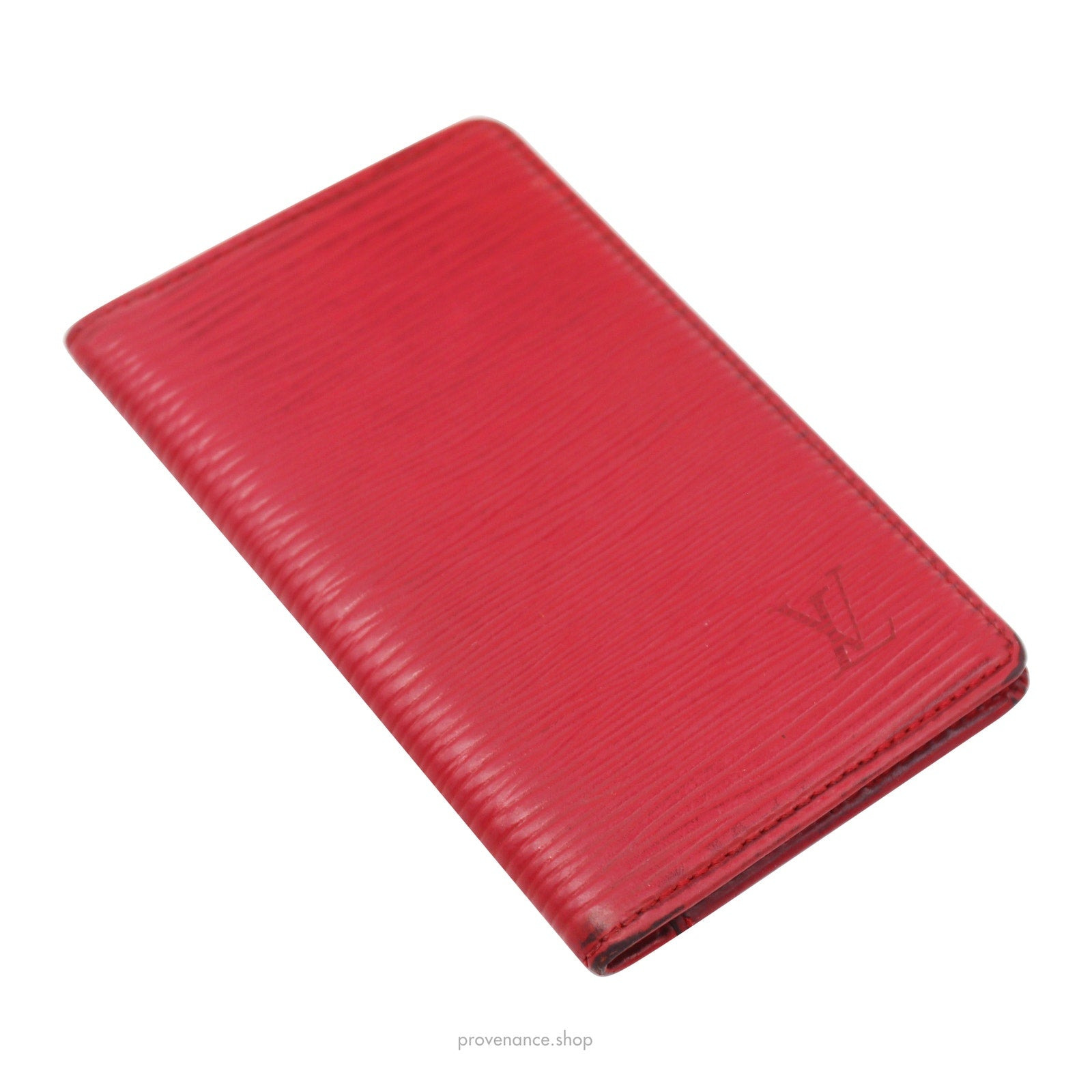 Louis Vuitton Pocket Organizer Wallet - Red Epi Leather - 3