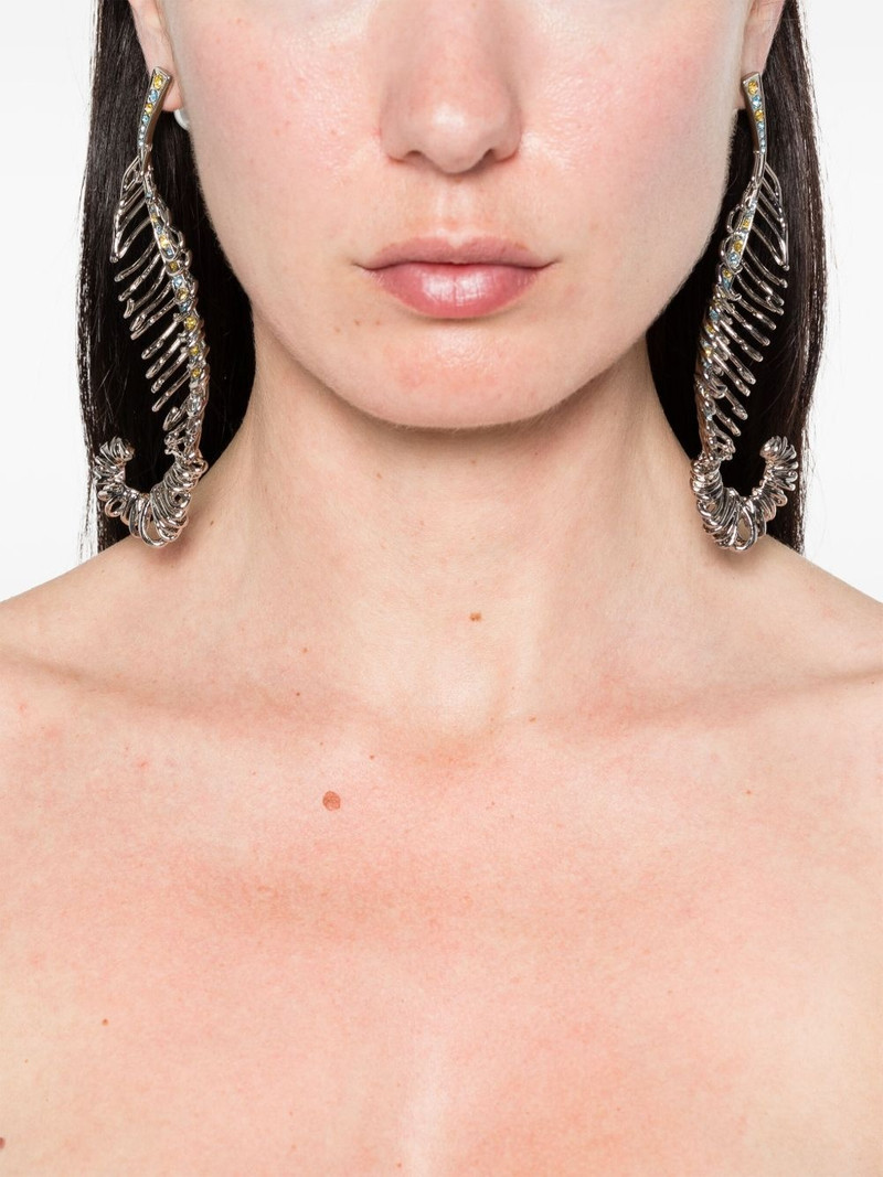 Marni Curved Feather earrings outlook