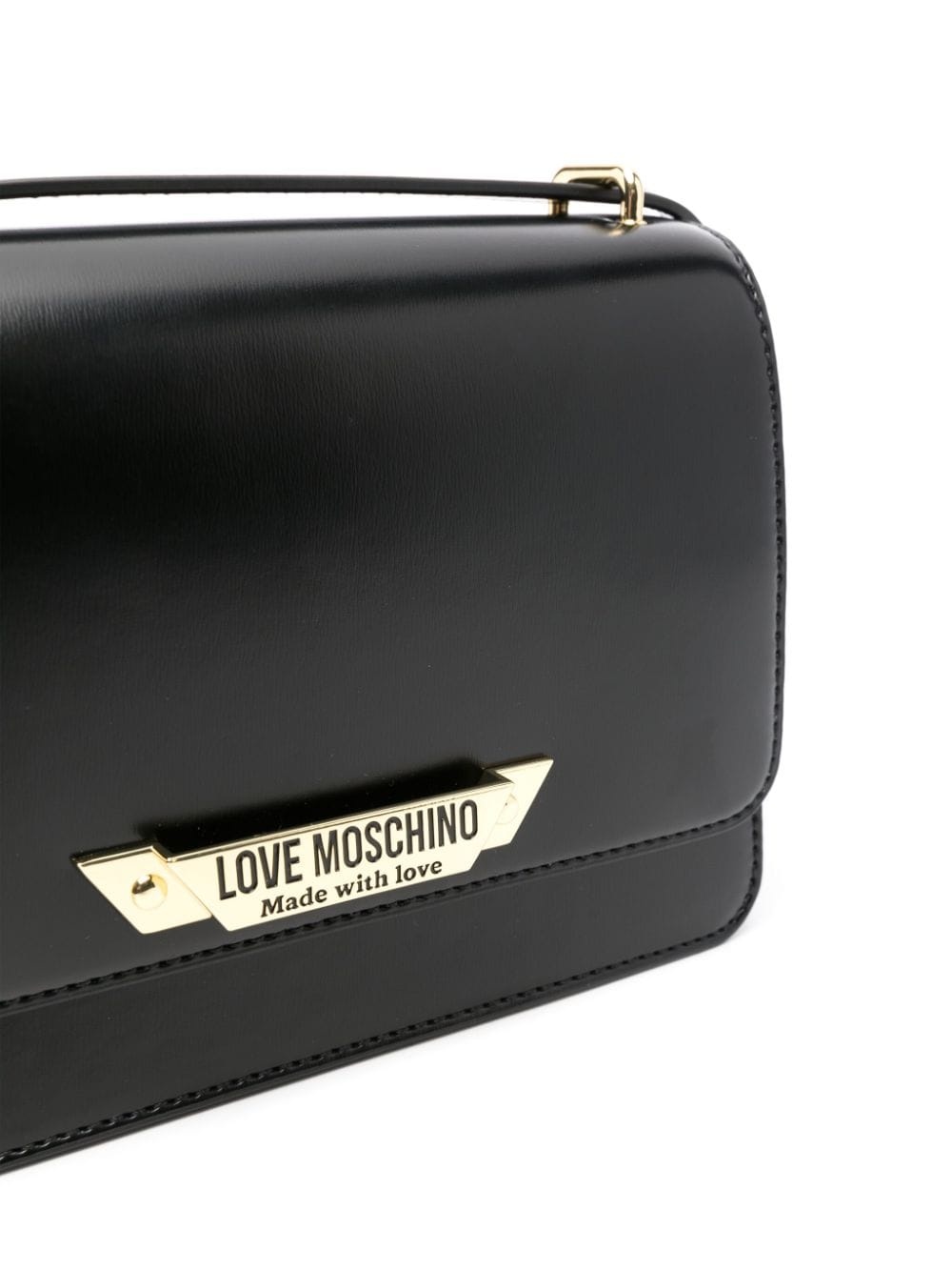 logo-plaque crossbody bag - 4