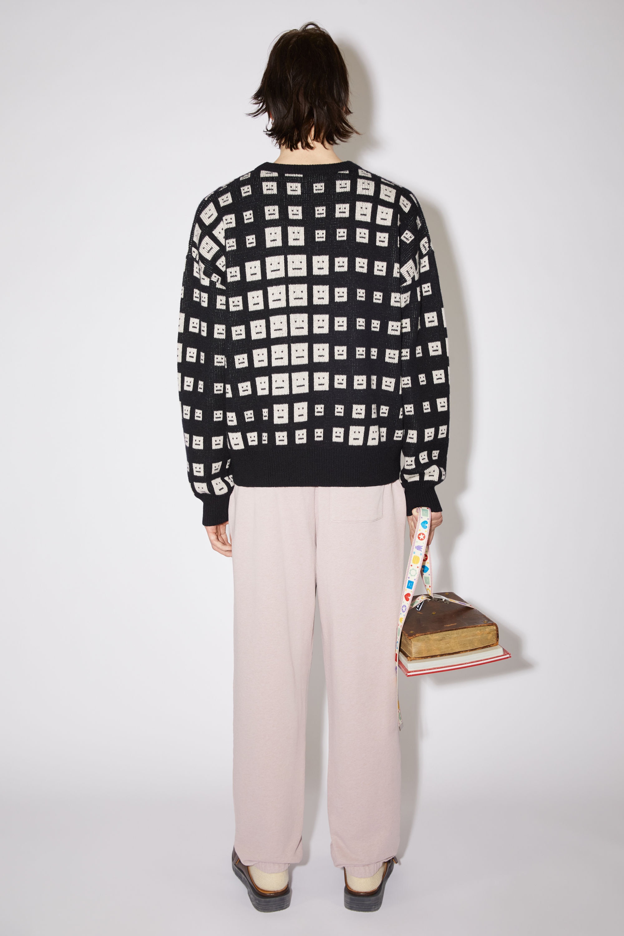 Knit sweater - Black - 3