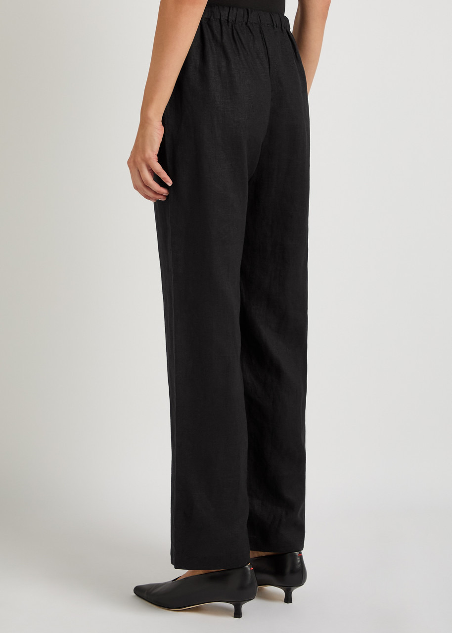 Reformation Olina Wide-leg Linen Trousers - 3