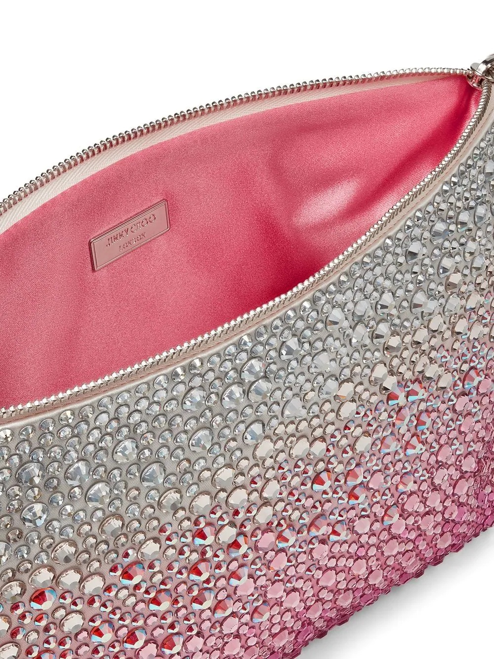 Callie crystal-embellished clutch bag - 4