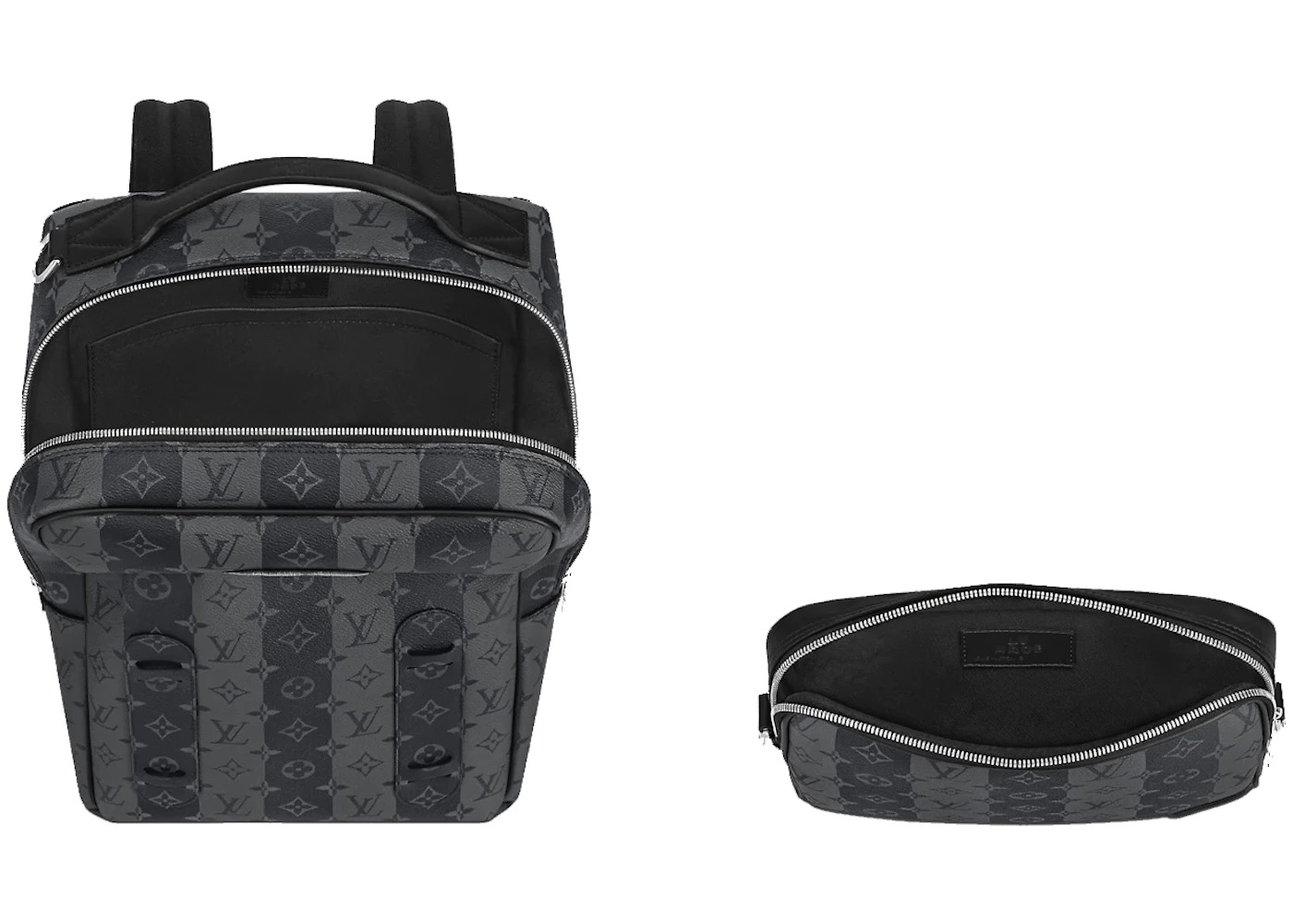Louis Vuitton x Nigo Utilitary Backpack Monogram Stripes Eclipse - 3