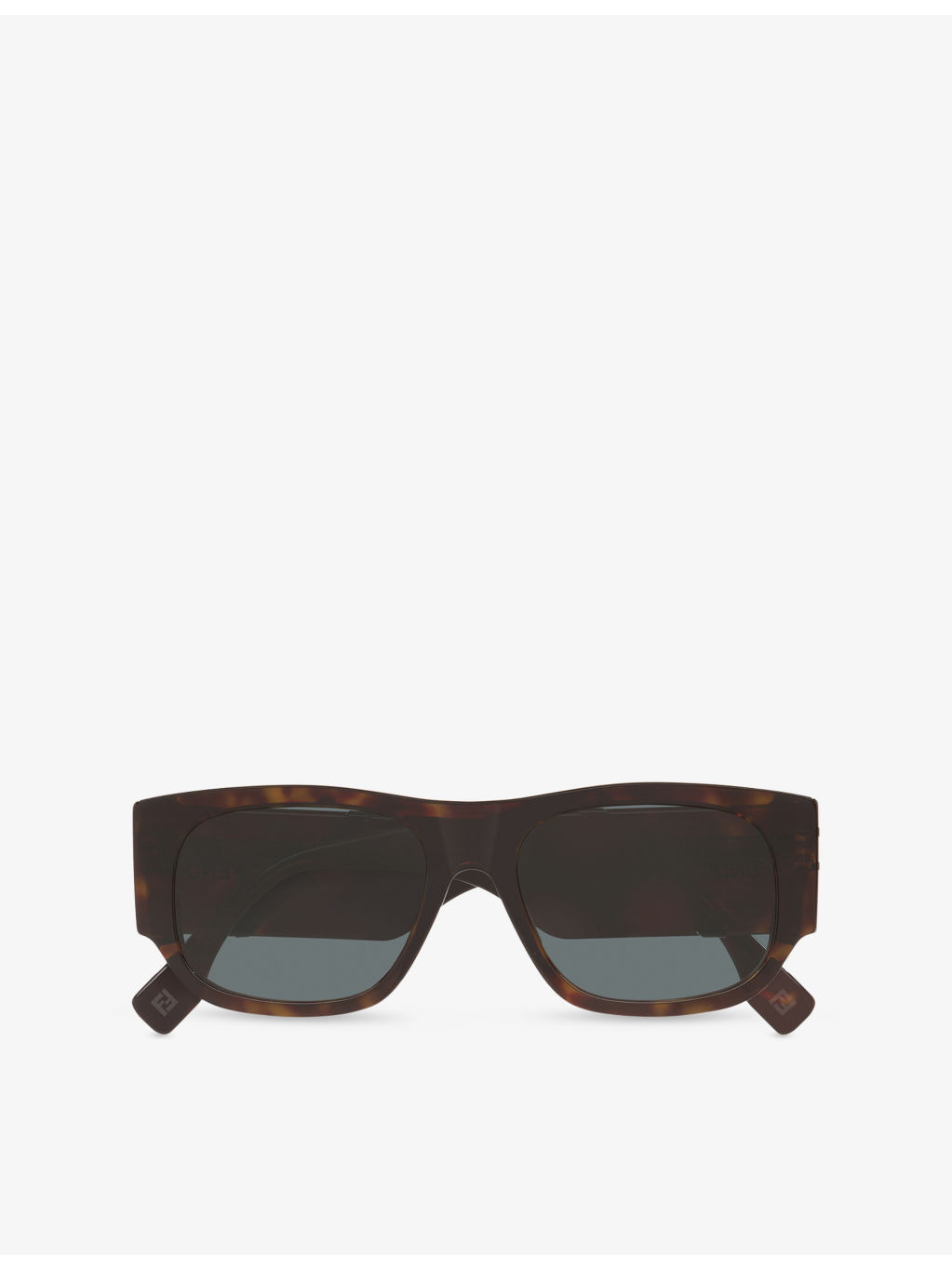 FE40156I Fendi Diagonal Rectangular-Frame Acetate Sunglasses - 4