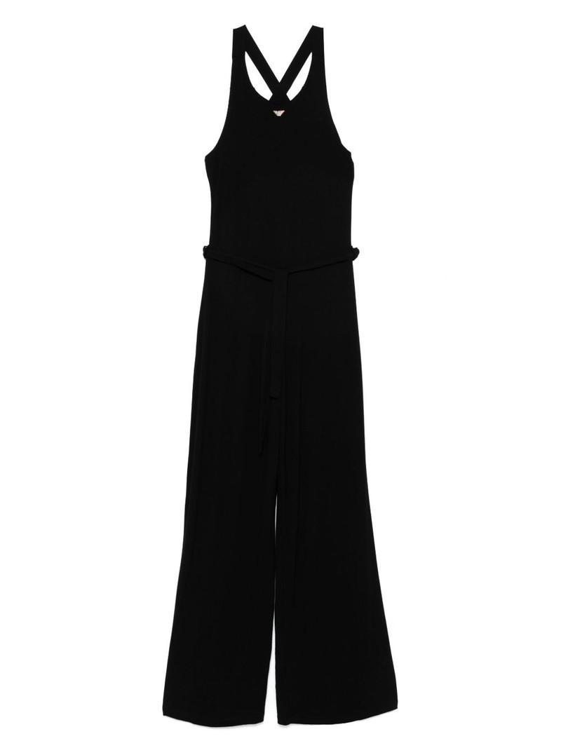 logo-embellished jumpsuit 1