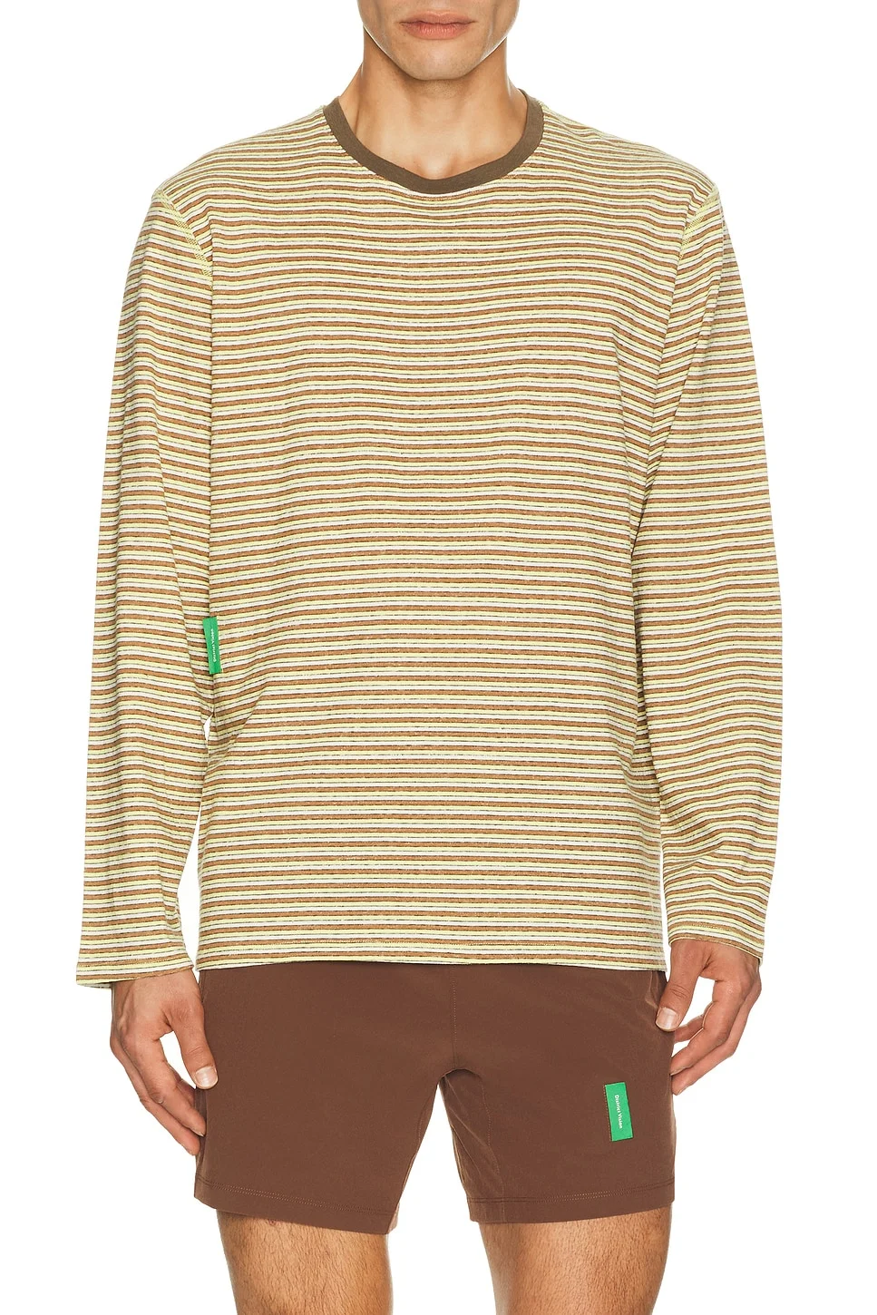 Long Sleeve Stripe Tee - 1