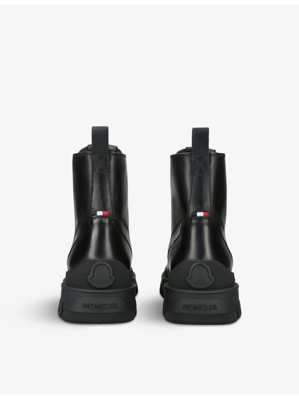 Hevea City debossed-branding leather ankle boots - 4