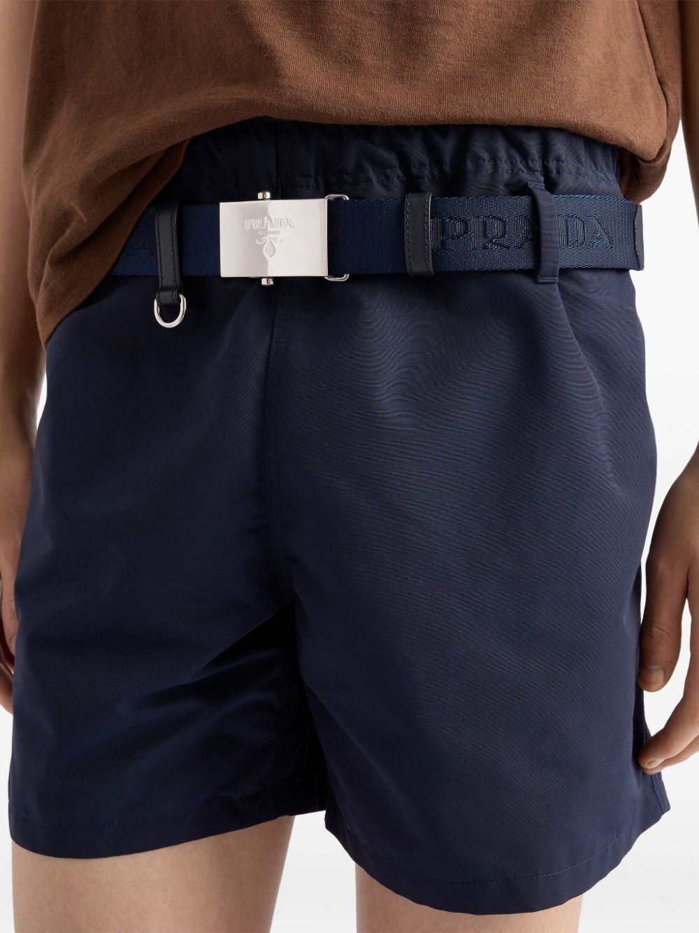 logo-tape belt - 3