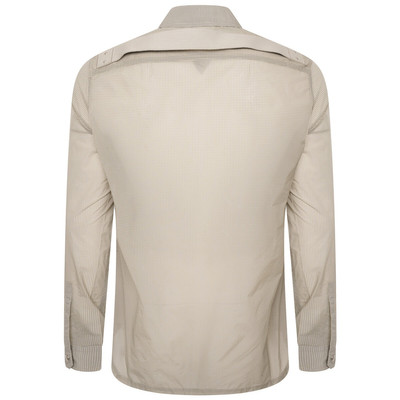 Rick Owens EDFU Outershirt Jacket in Pearl outlook