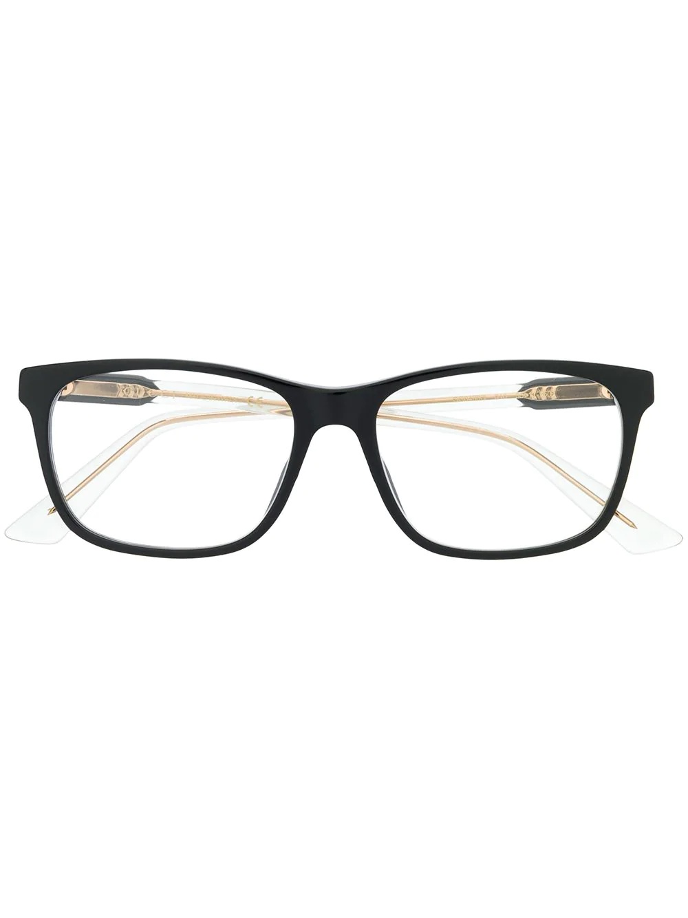 rectangular frame glasses - 1