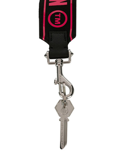 PHILIPP PLEIN logo keychain with key outlook