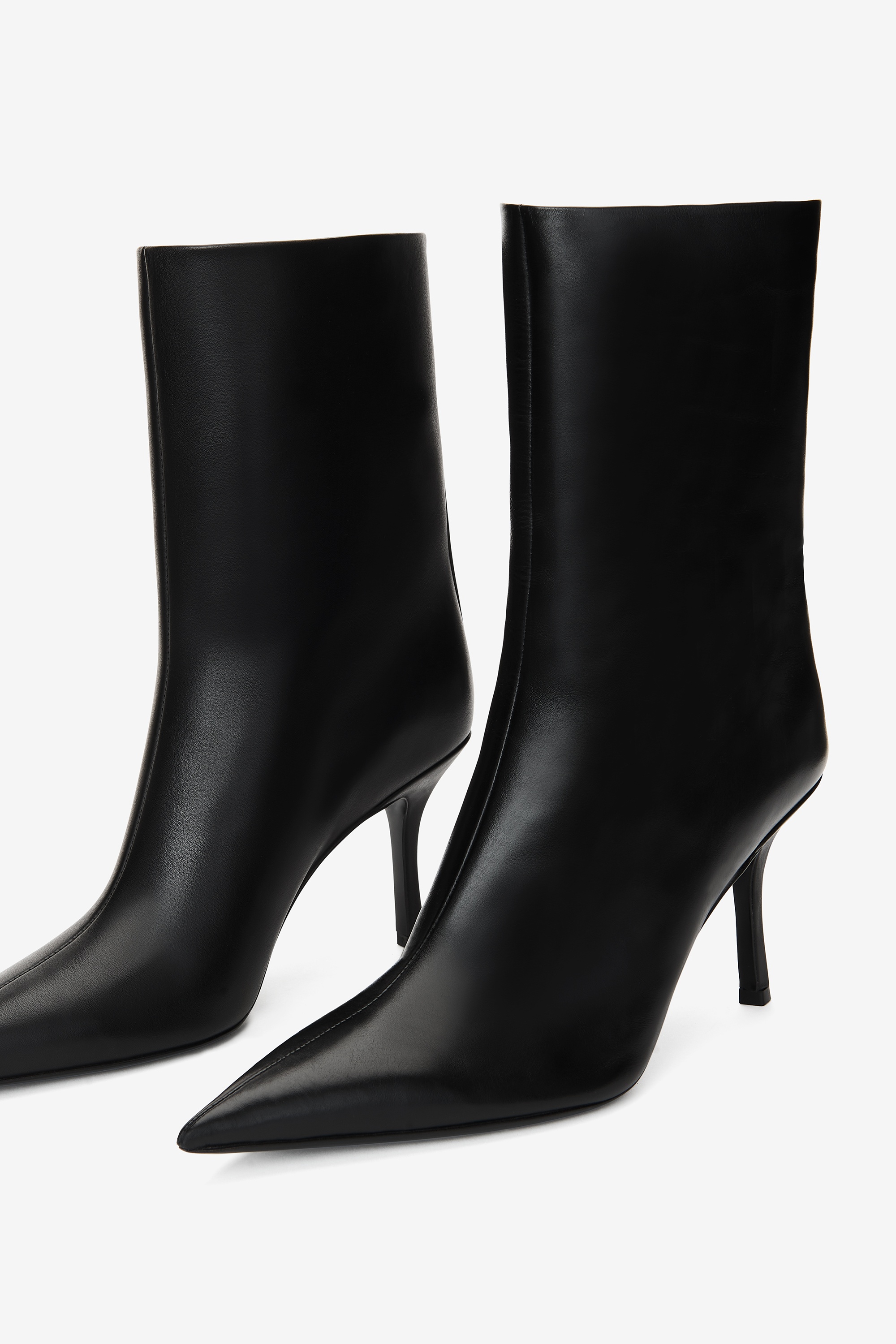 delphine ankle boot in leather - 3