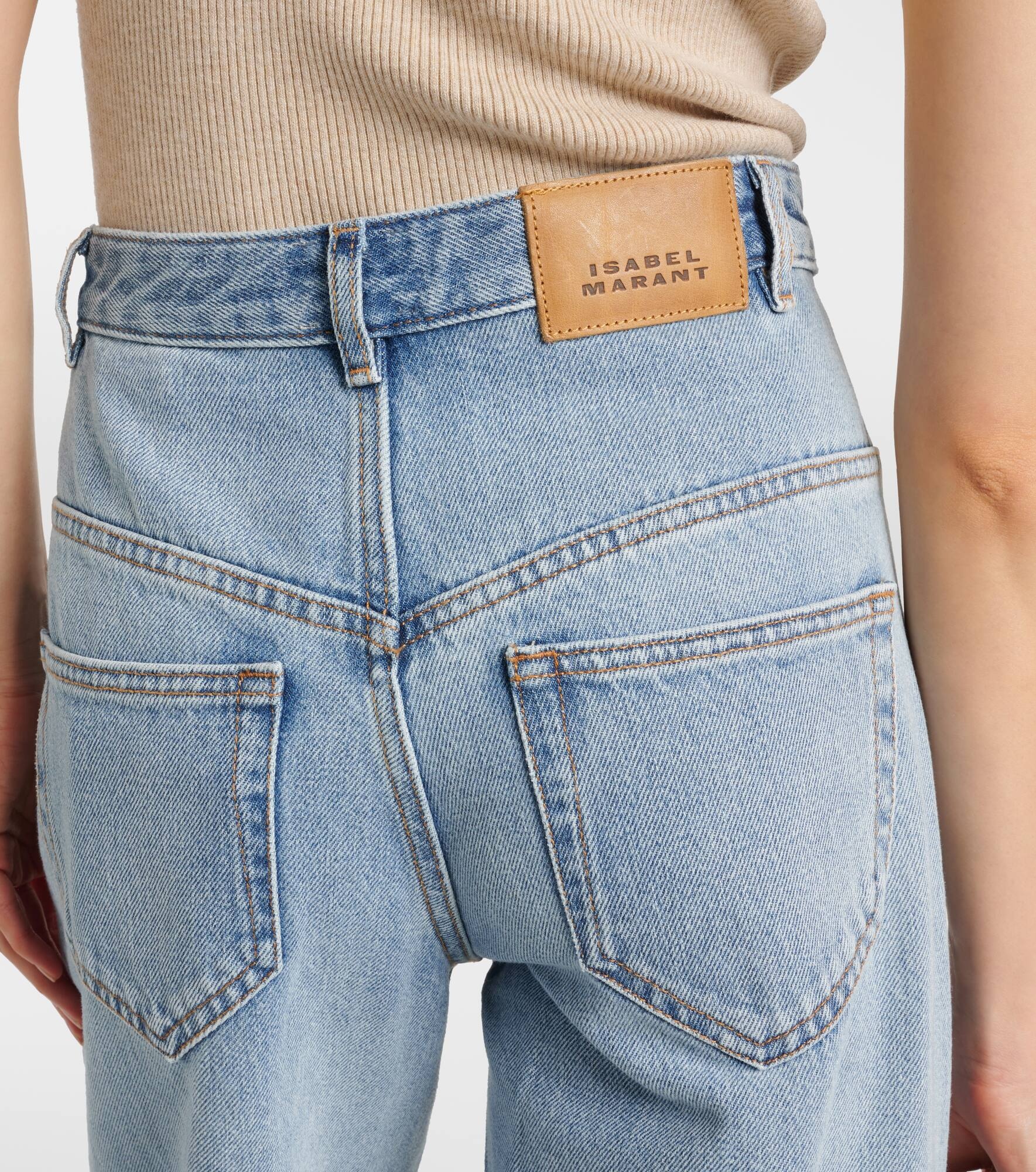 Lemony wide-leg jeans - 6
