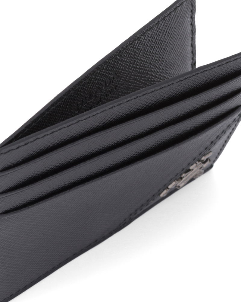 Prada Saffiano Leather Card Holder outlook