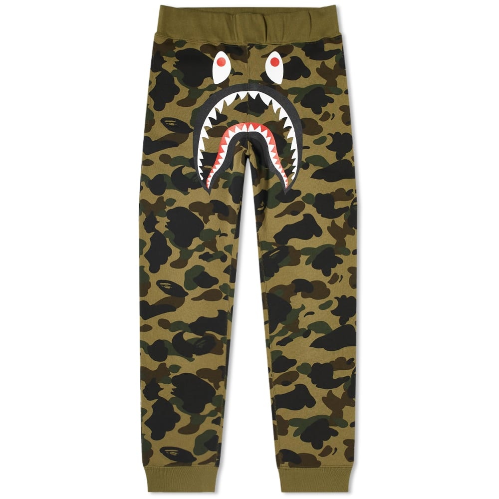 A Bathing Ape 1st Camo Shark Slim Sweat Pant - 1