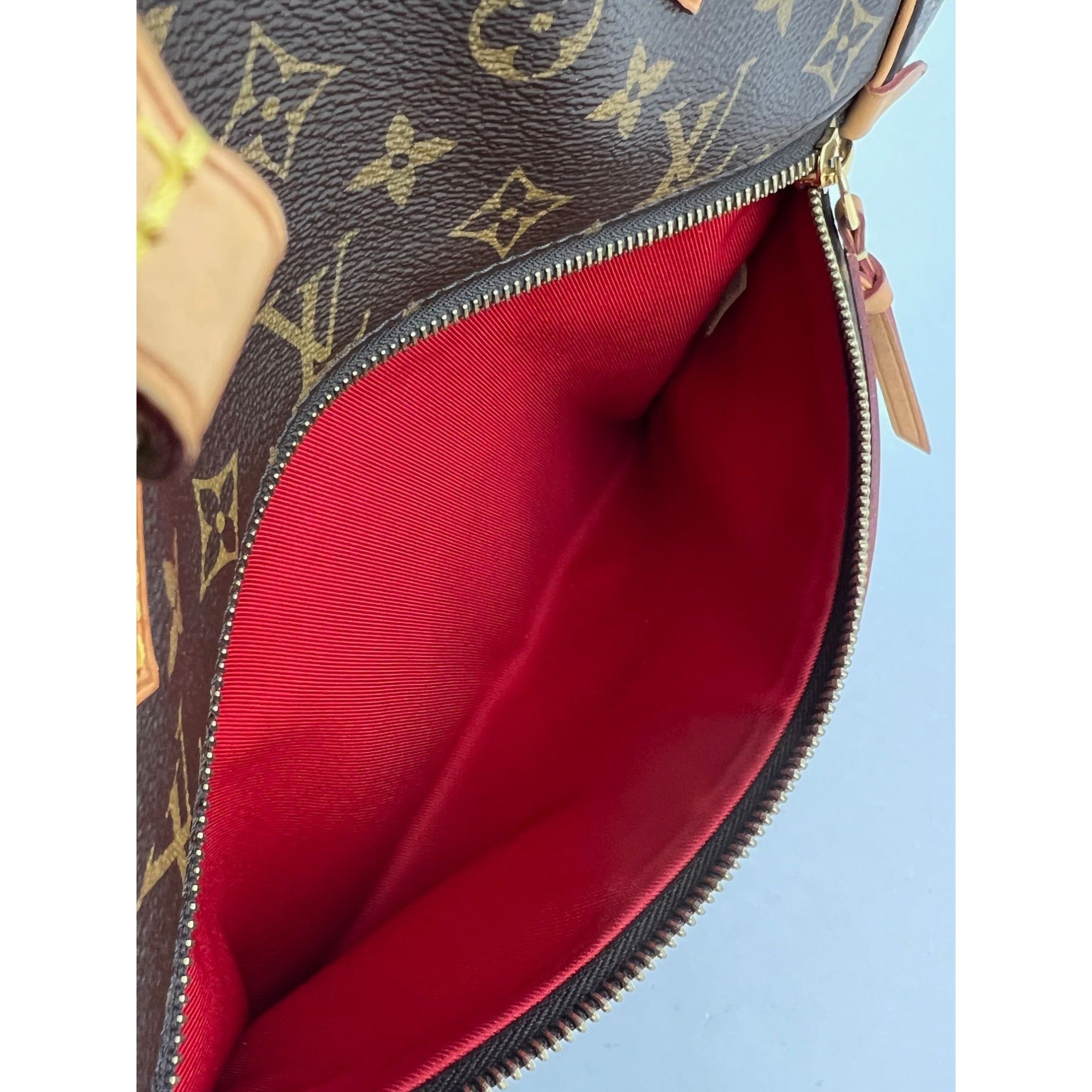 Louis Vuitton Tournelle Monogram MM Hand shoulder Tote Bag - 9
