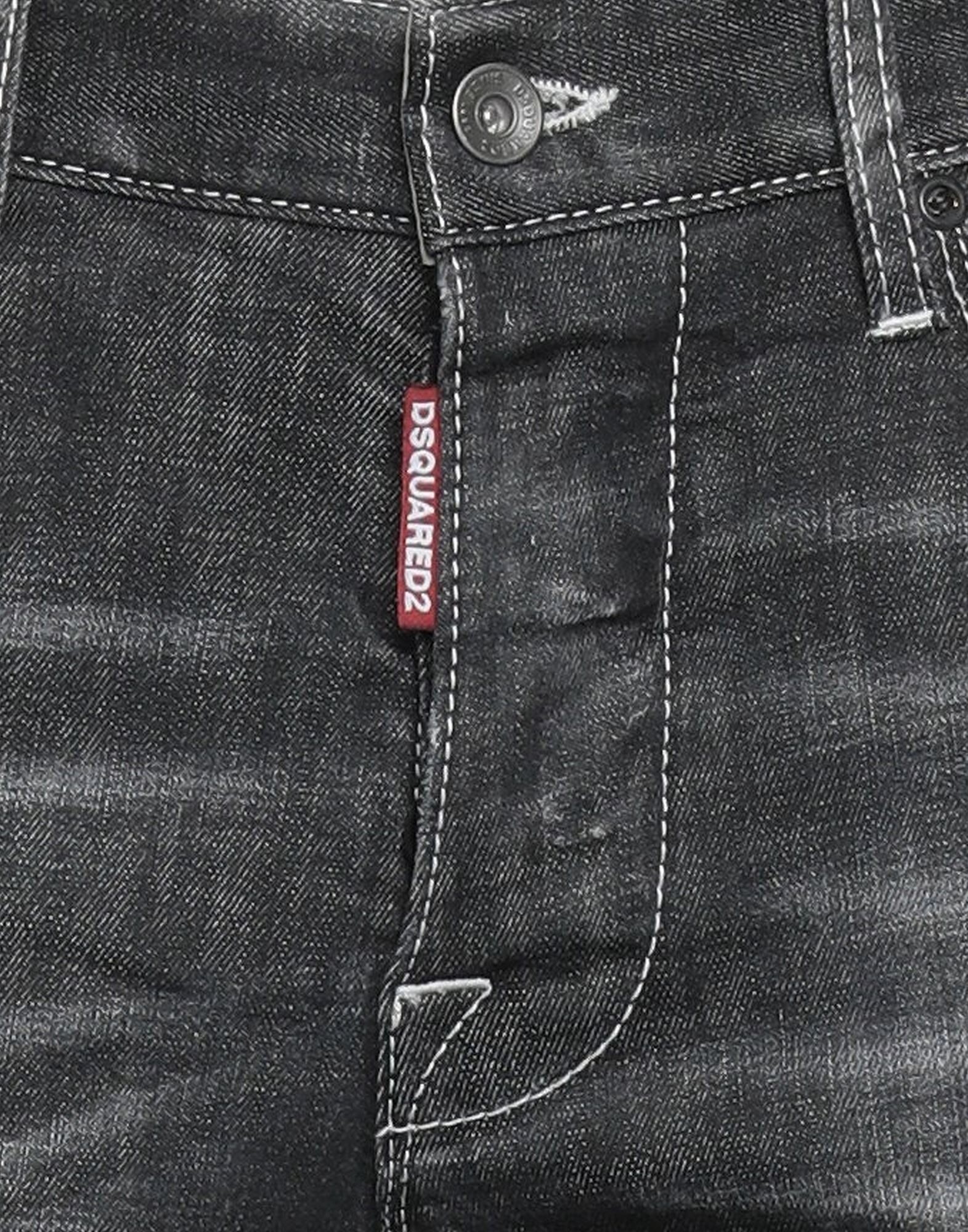 Black Men's Denim Pants - 4
