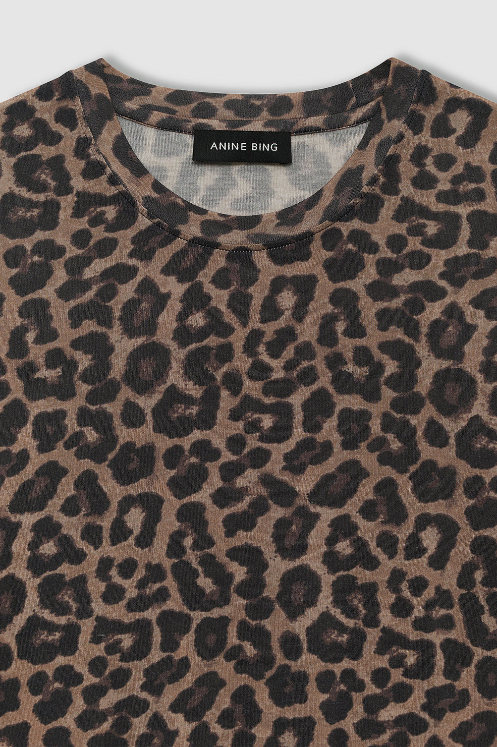 Sylvie Tee - Black And Brown Leopard - 4