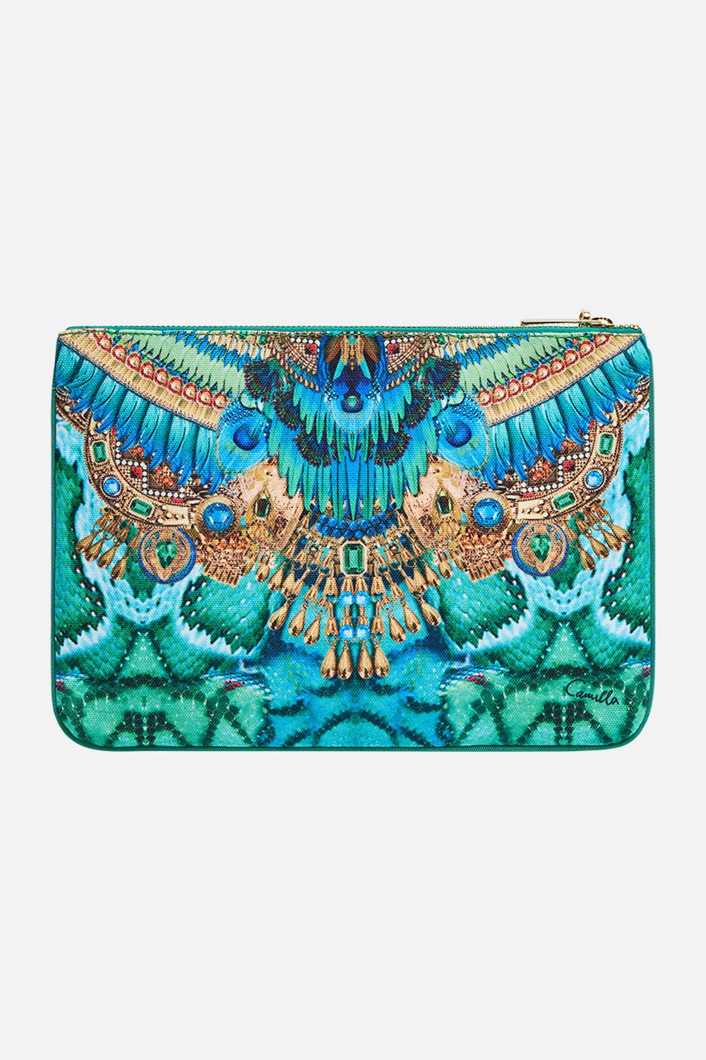 SMALL CANVAS CLUTCH - 3