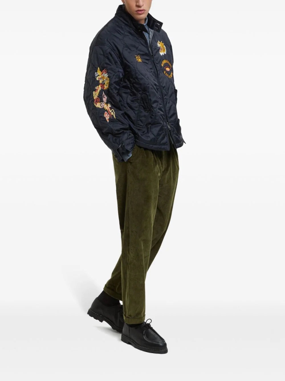 X BARACUTA EMBROIDERED BOMBER JACKET - 2