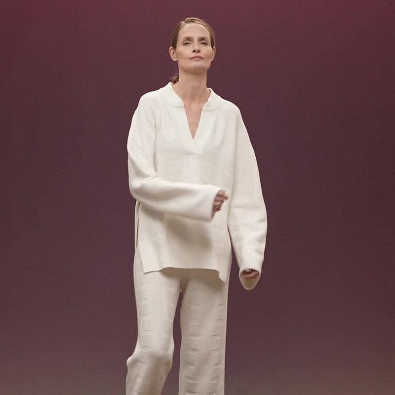 Hermès Oversized long-sleeve sweater outlook