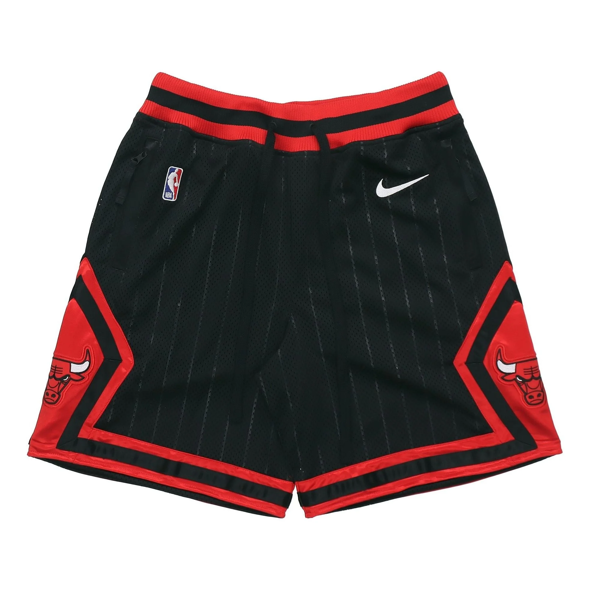 Nike Bulls Courtside Statement Edition Chicago Bulls Basketball Shorts Black Red Blackred AV6608-010 - 1