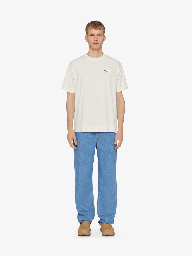 Givenchy GIVENCHY 1952 SLIM FIT T-SHIRT IN COTTON outlook