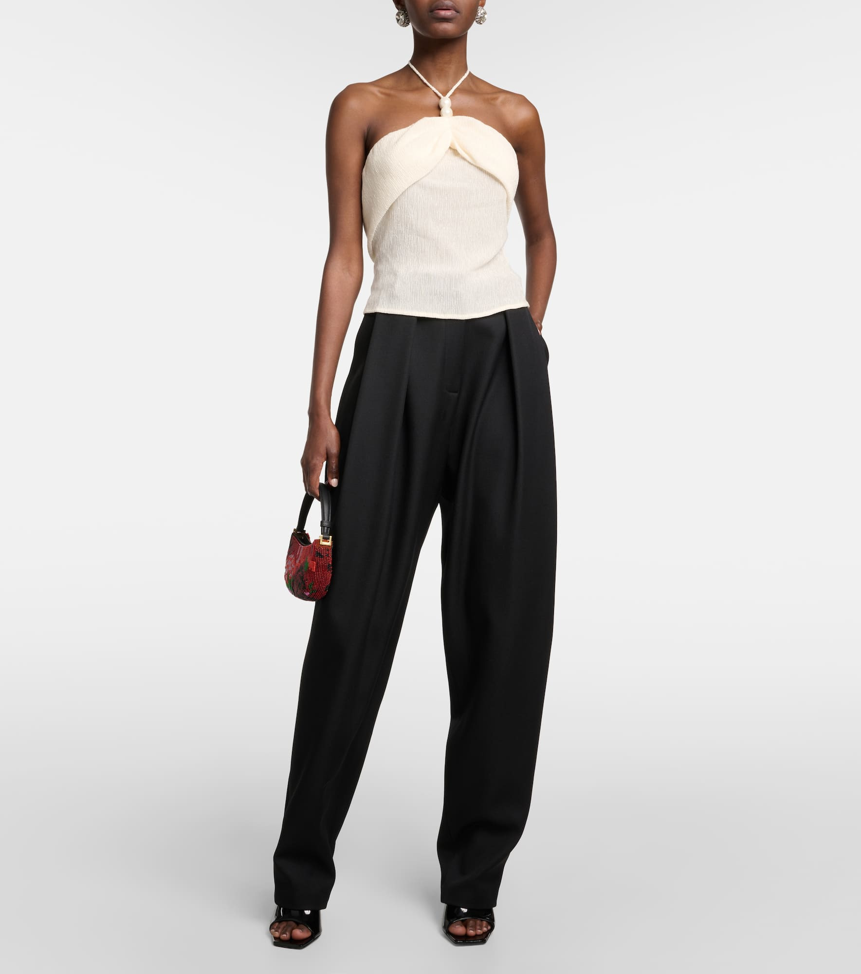 Halterneck crop top - 2
