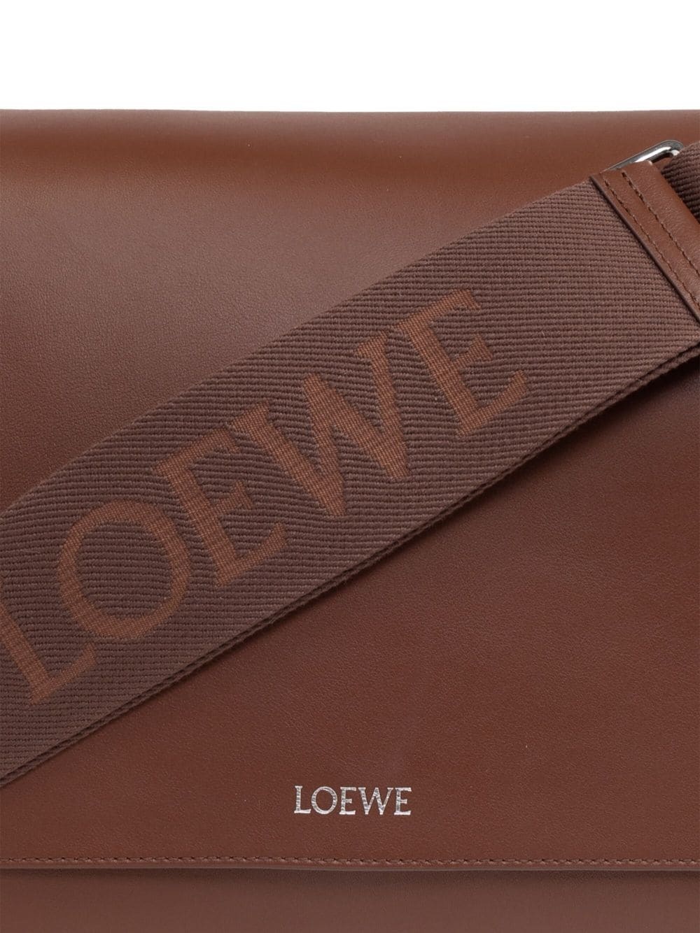 Flamenco leather messenger bag - 6