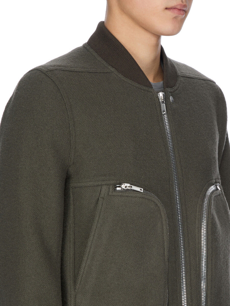 Bauhaus Virgin Wool-Felt Jacket Green 4