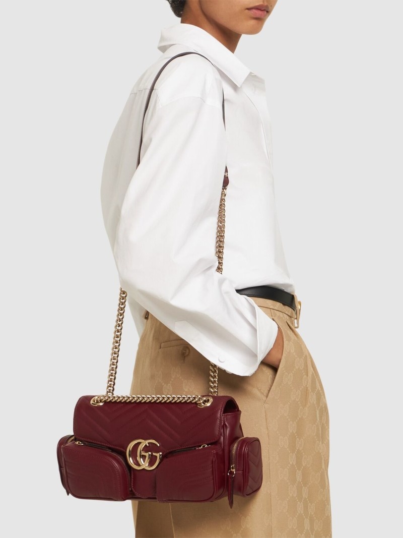 GG Marmont leather shoulder bag - 2