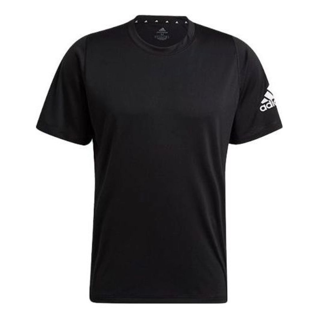 adidas Freelift Ultimate Aeroready D2M T-Shirt 'Black Whtie' GU2771 - 1