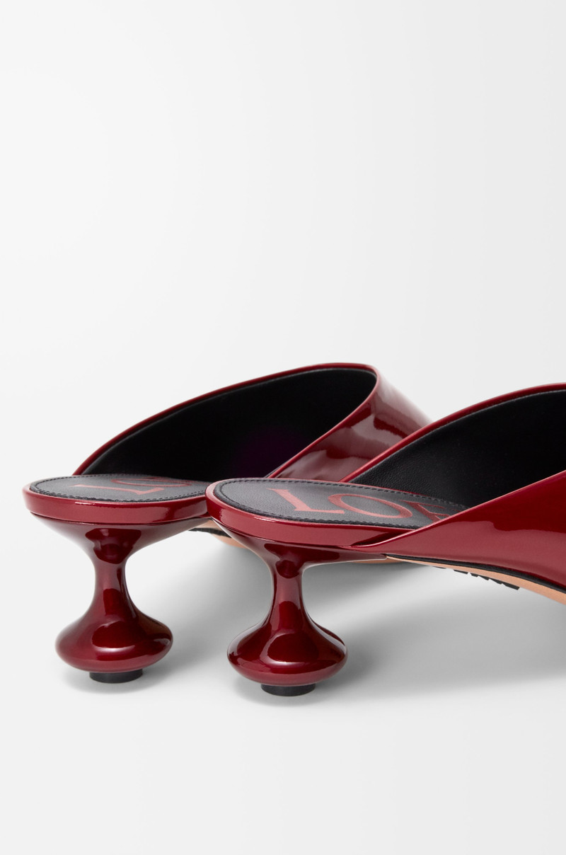 Toy mule in soft patent lambskin 5