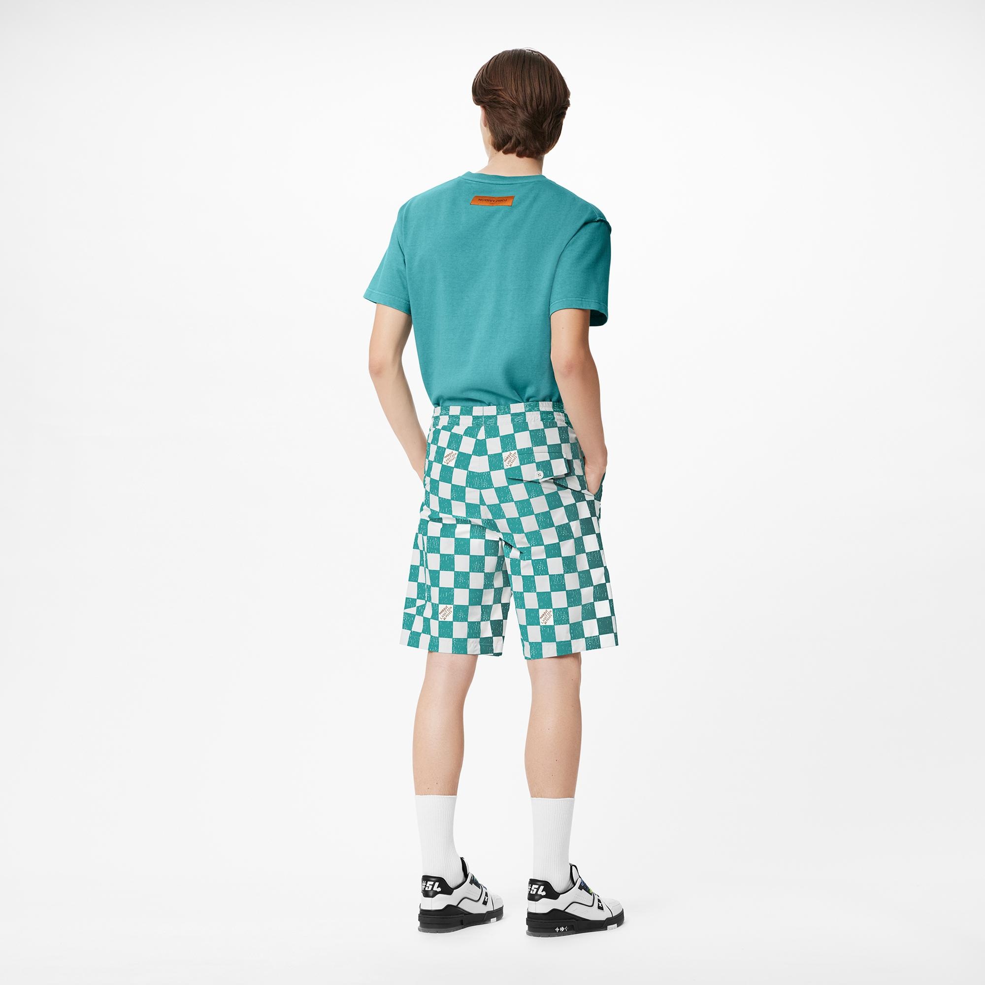 Damier Drawstring Shorts - 5