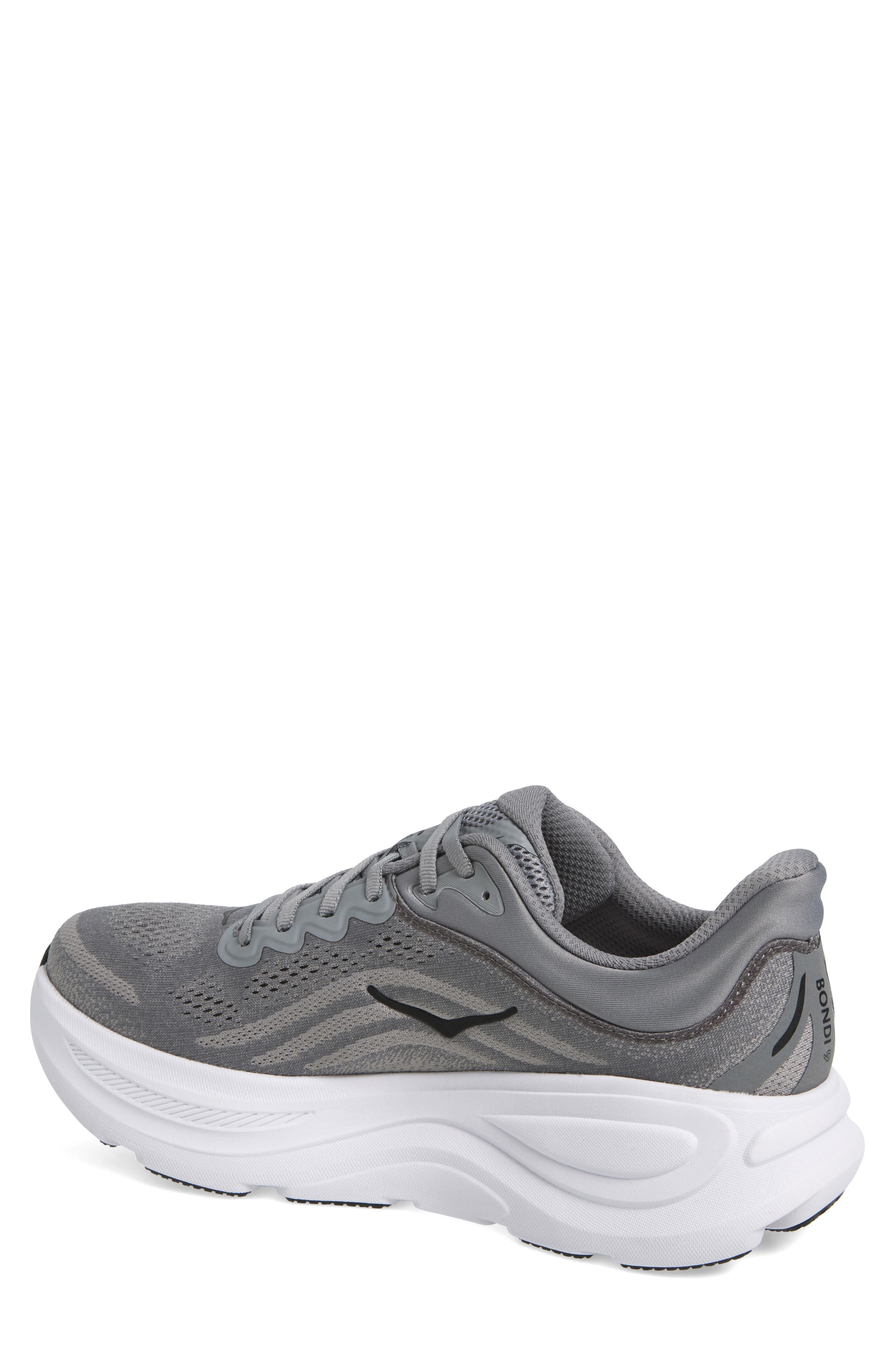HOKA Bondi 9 Running Shoe in Galactic Grey /Stellar Grey at Nordstrom - 2