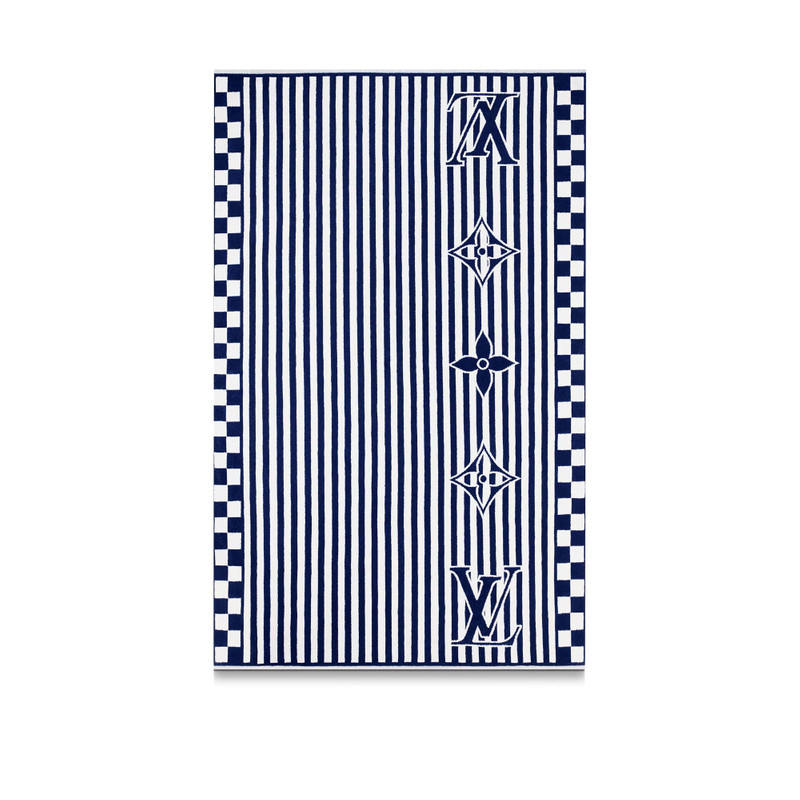 LV Graphical Beach Towel 4
