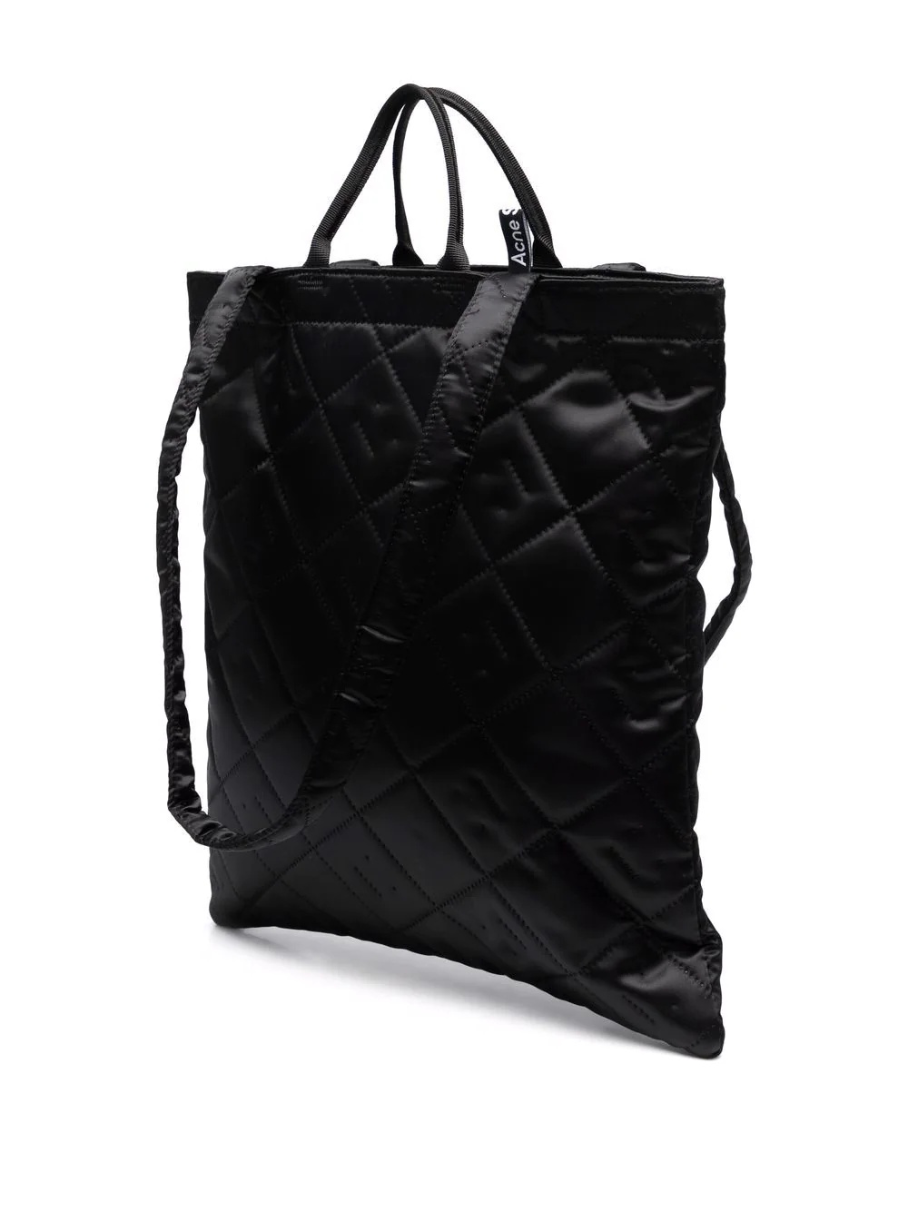 logo-patch quilted tote bag - 3