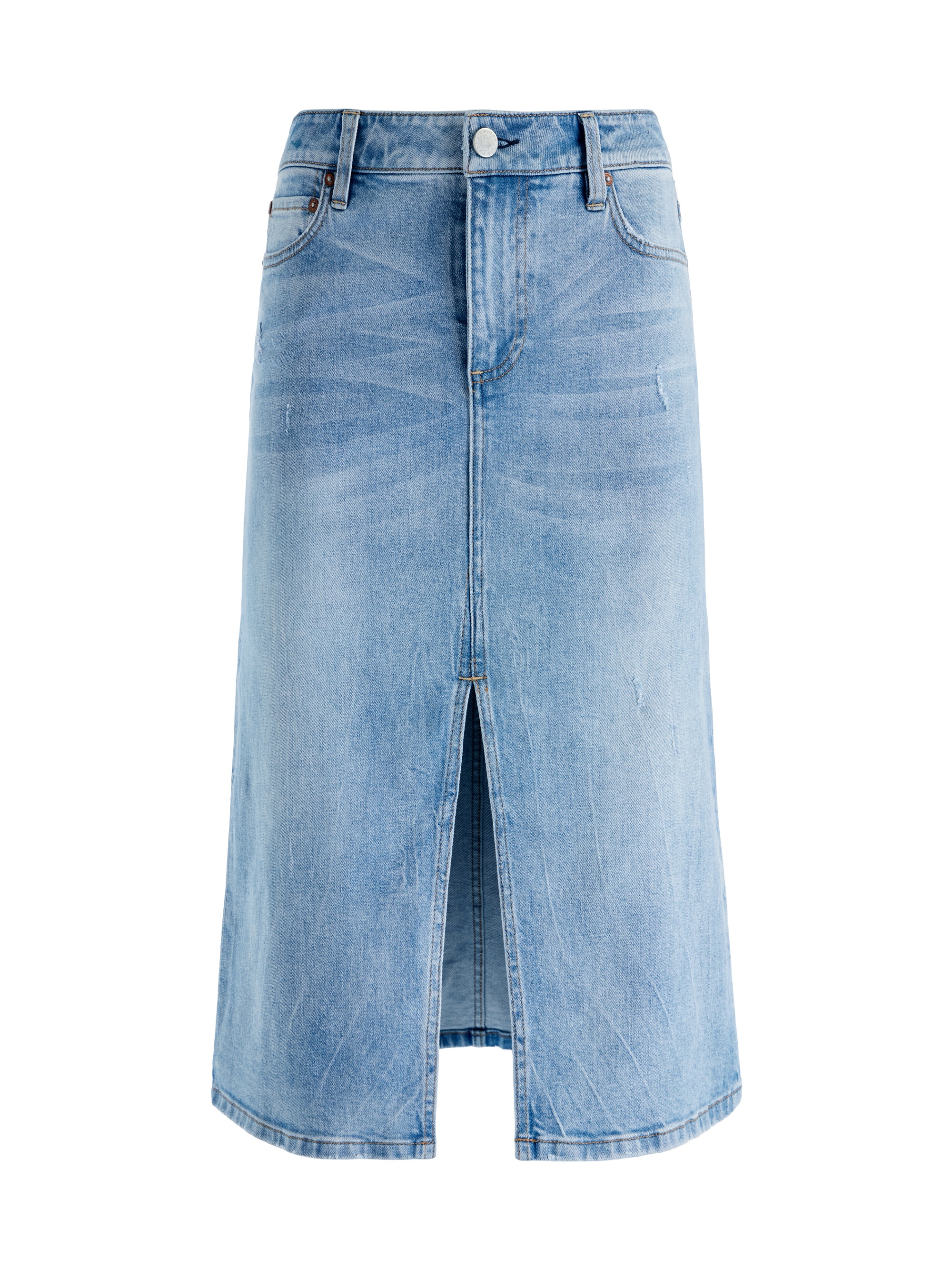 RYE MIDI DENIM SKIRT - 1