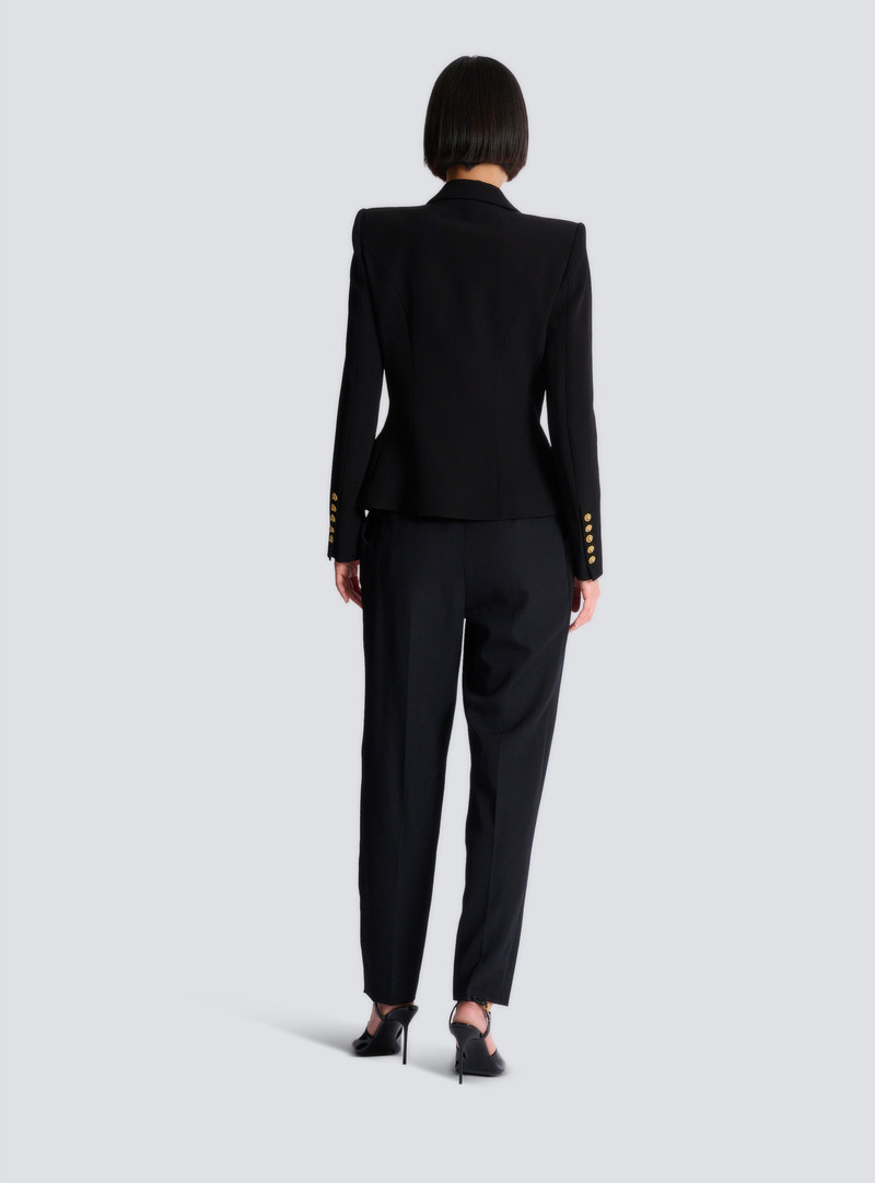 6-button jacket in jacquard 4
