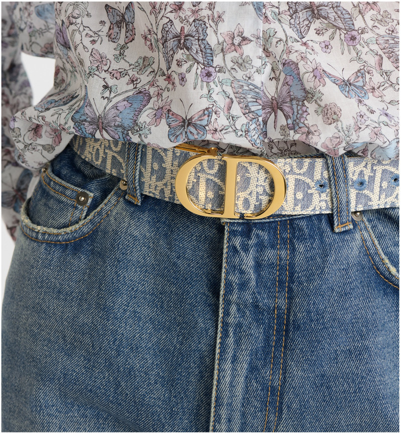 Dior 30 Montaigne Reversible Belt outlook