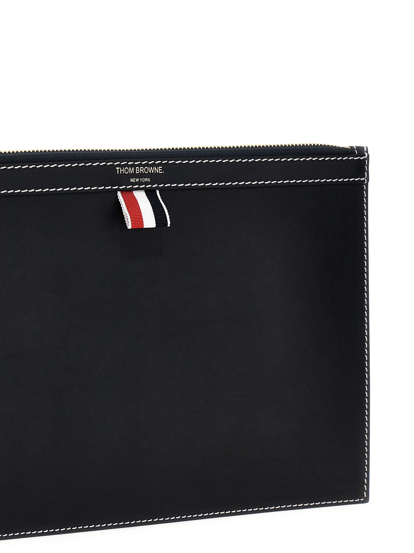 Small Document Pouch Clutch Blue - 3