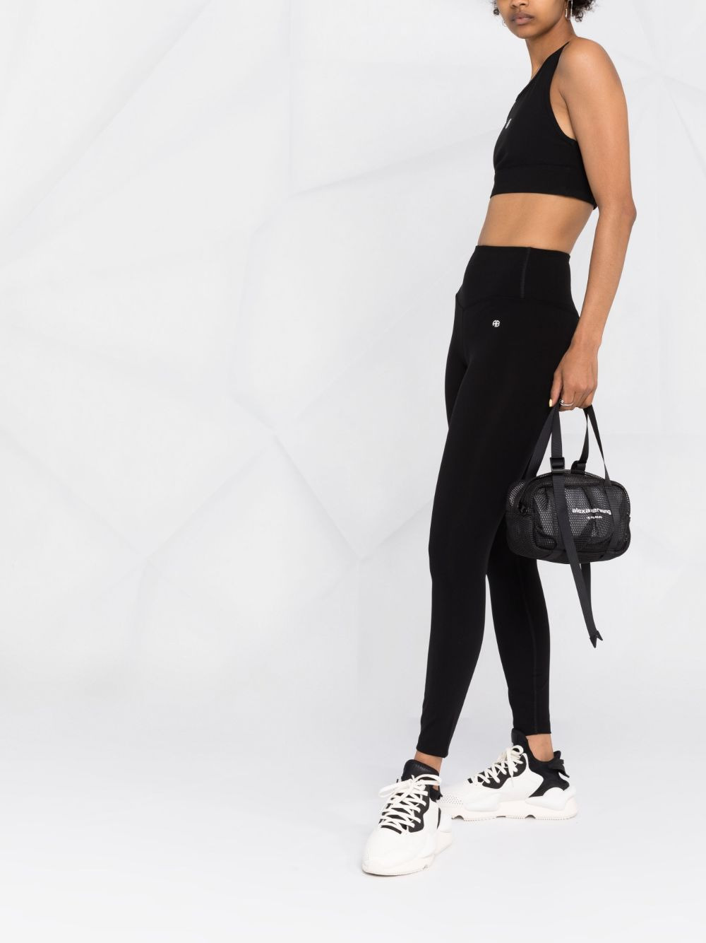 logo-print sports bra - 4