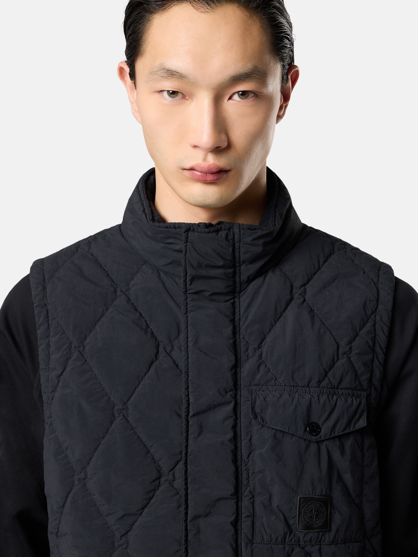 G100011 NYLON SMERIGLIATO WITH PRIMALOFT®-TC_STONE ISLAND GHOST - 4