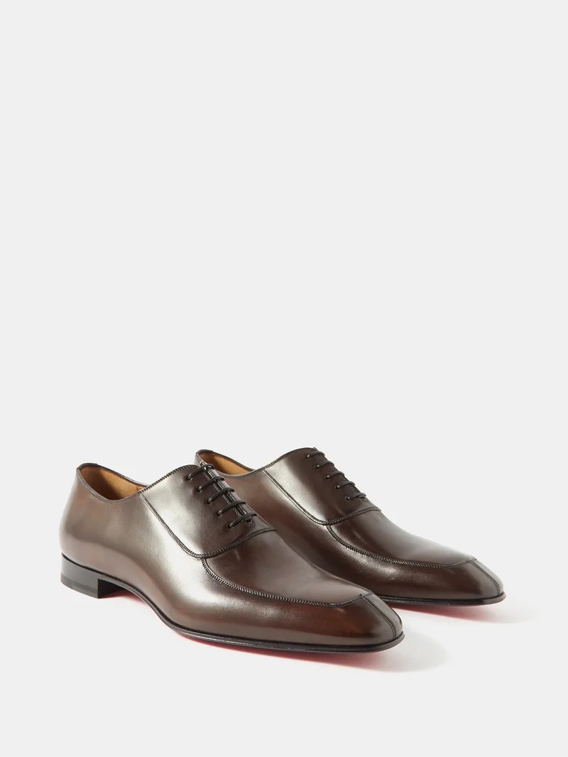 CHRISTIAN LOUBOUTIN Lafitte レザー オックスフォードシューズ Christian Louboutin Lafitte leather Oxford shoes