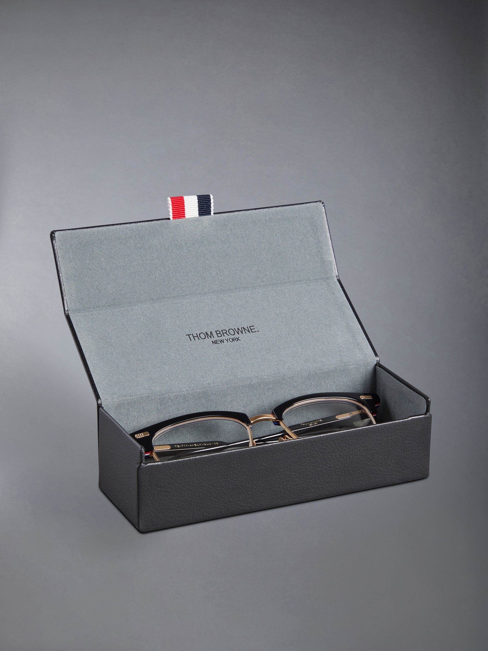 Acetate And Titanium Rectangular Eyeglasses - 6