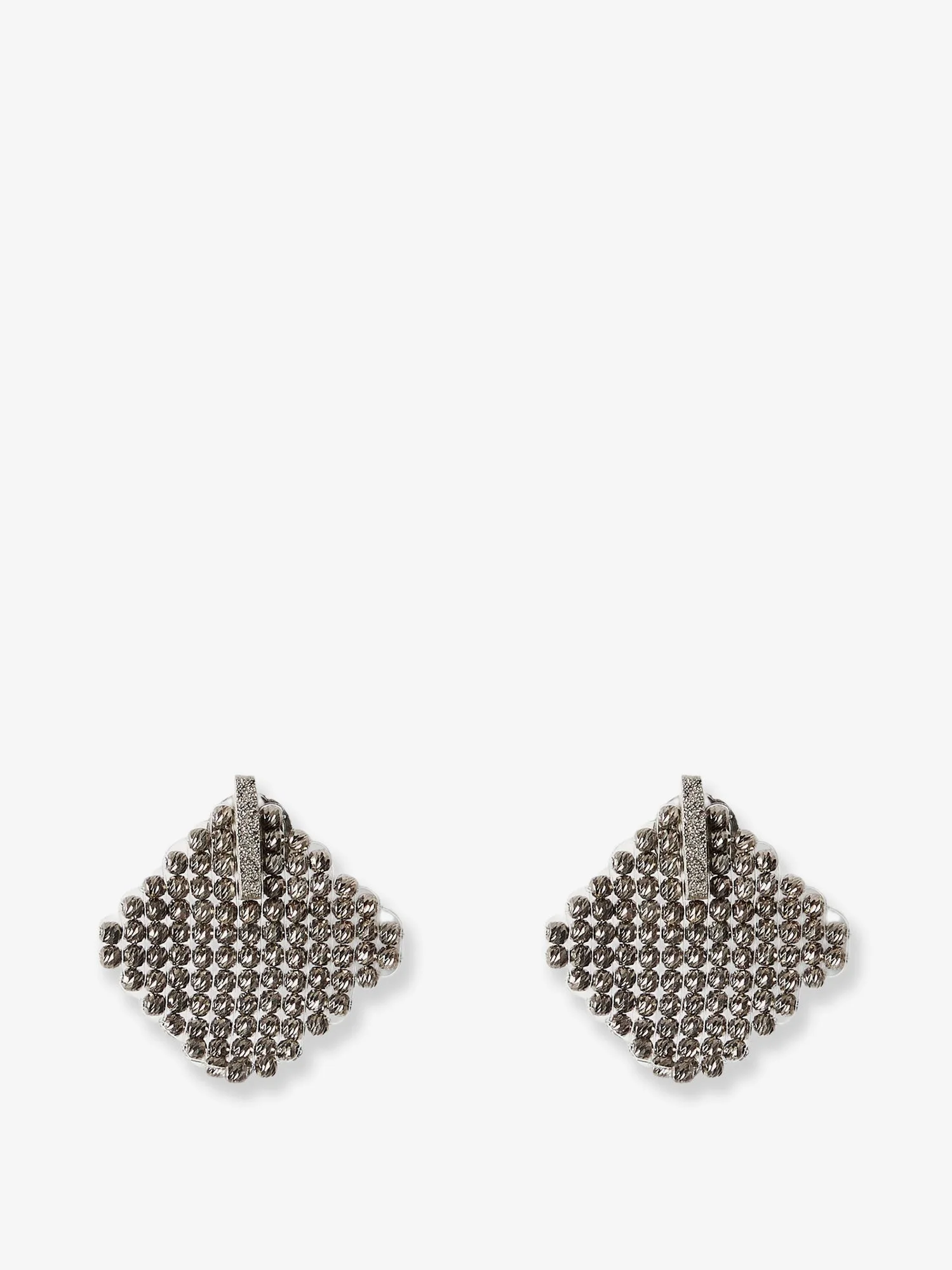Brunello Cucinelli Women Silver Monili Earrings - 1