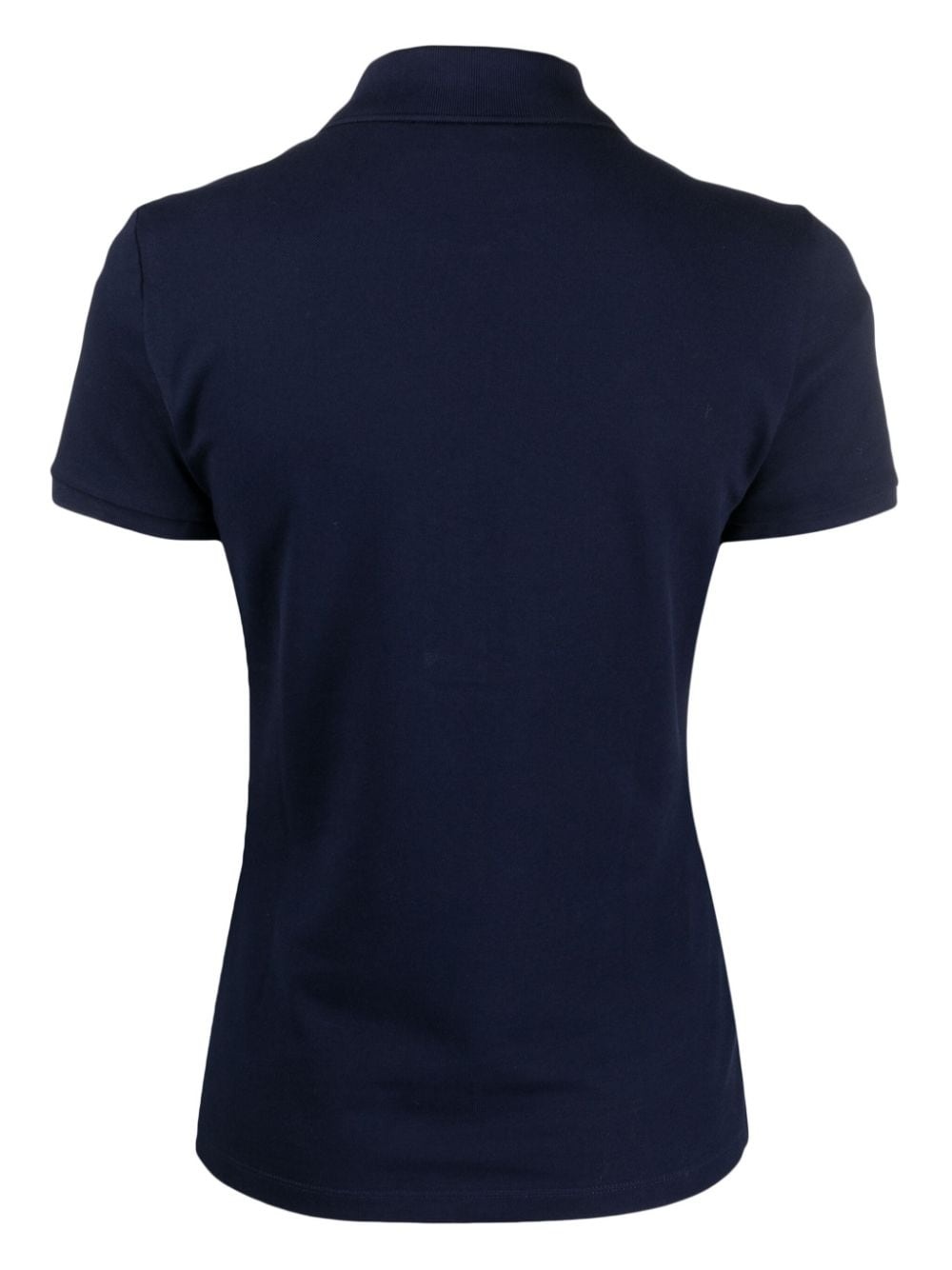 logo-embroidered short-sleeve polo top - 2